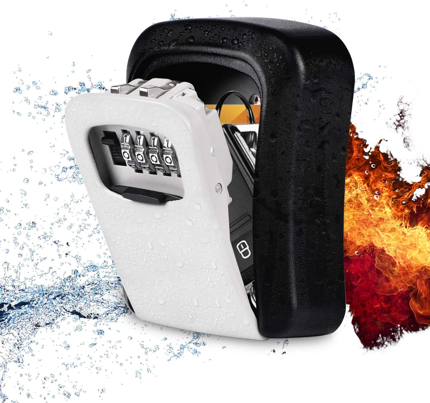 Fast delivery Wall Mounted safe Storage Hide Sigma digital Combination key security lock box