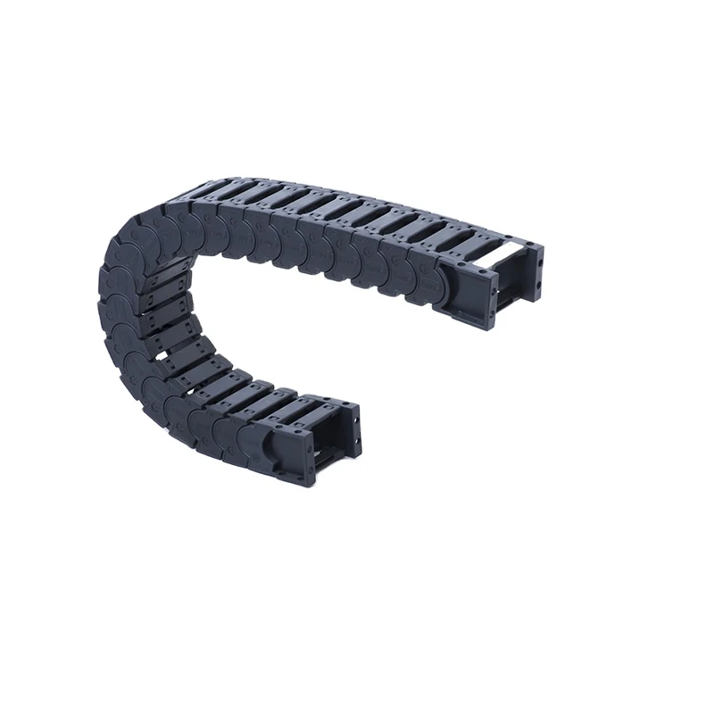 JQ Series Nylon CNC Machine Low Noise High Speed Bridge Type Cable Carrier Drag Chain