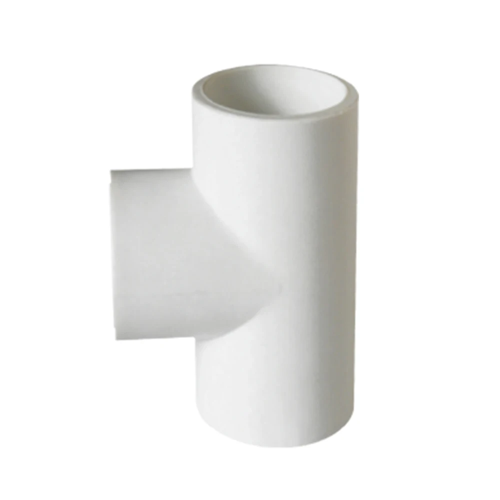 Hot product 1.5 inch ASTM D1785/2466 three way pvc equal tee pipe fittings