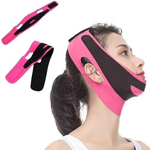 Thin Face Bandage Face Slimmer Get Rid of Double Chin Create V-Line Face Shapes Chin Cheek Lift Up Anti Wrinkle Lifting Belt