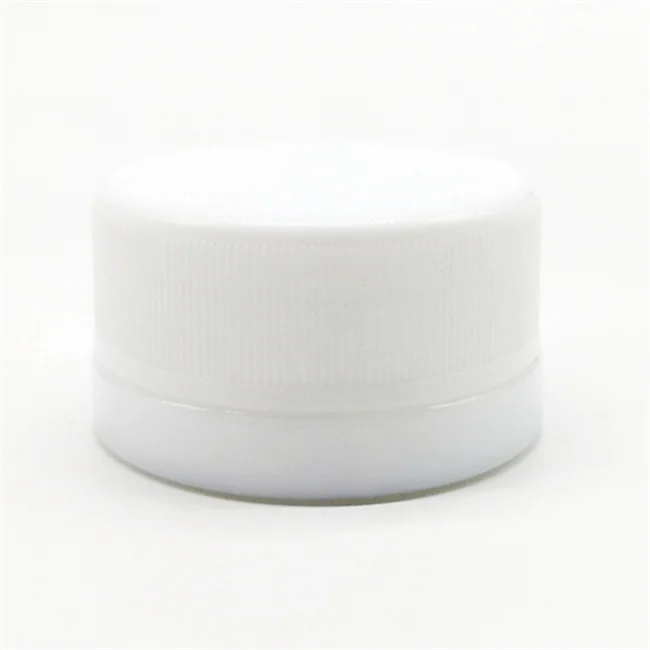 Thick Bottom Low Profile Glass Concentrate Jars with Black Lids Air tight container for cream oil rosin wax and saucy cheap