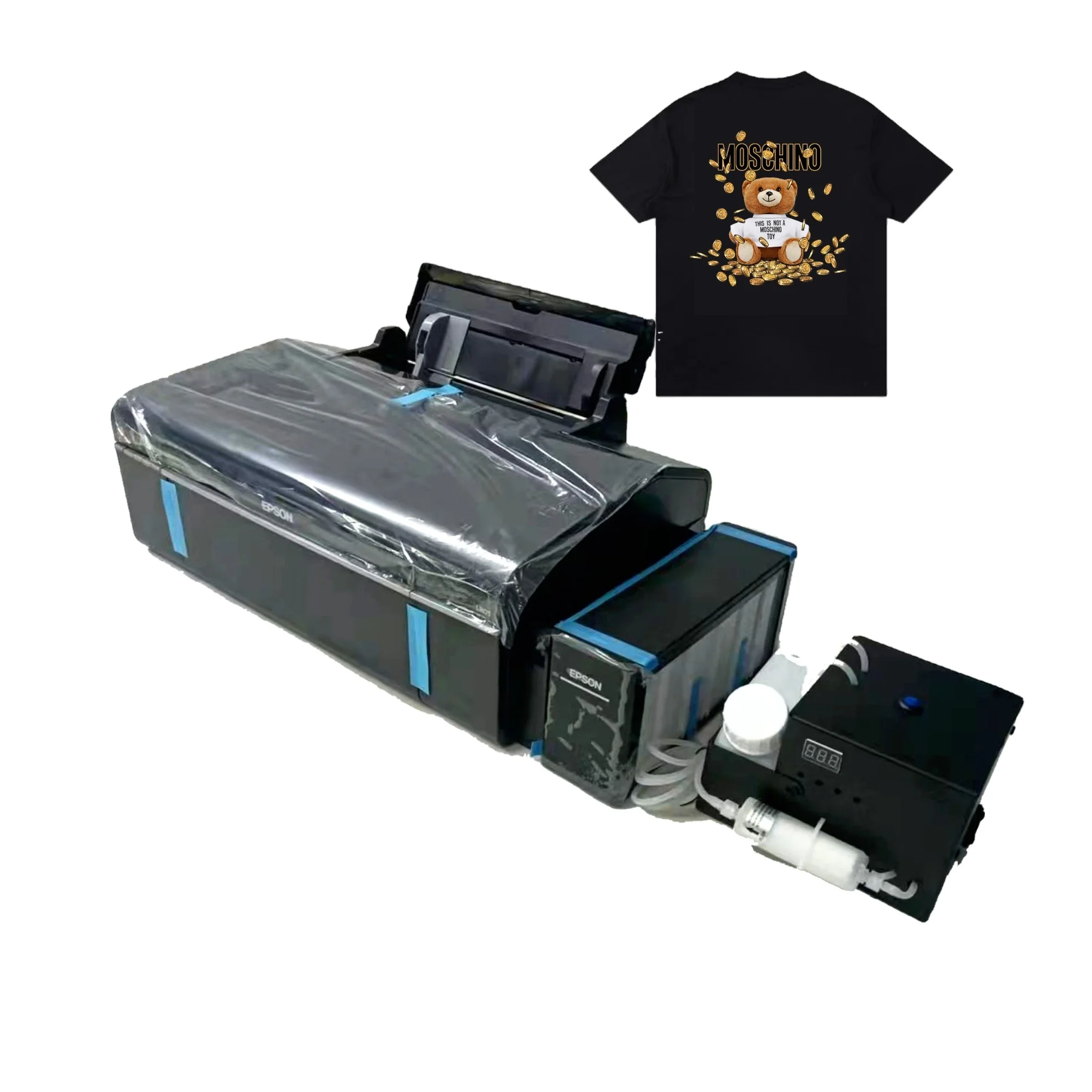 DTF printing machine parts white ink circulation system for change desktop printer to use DTF printing work L1800 1390  L805