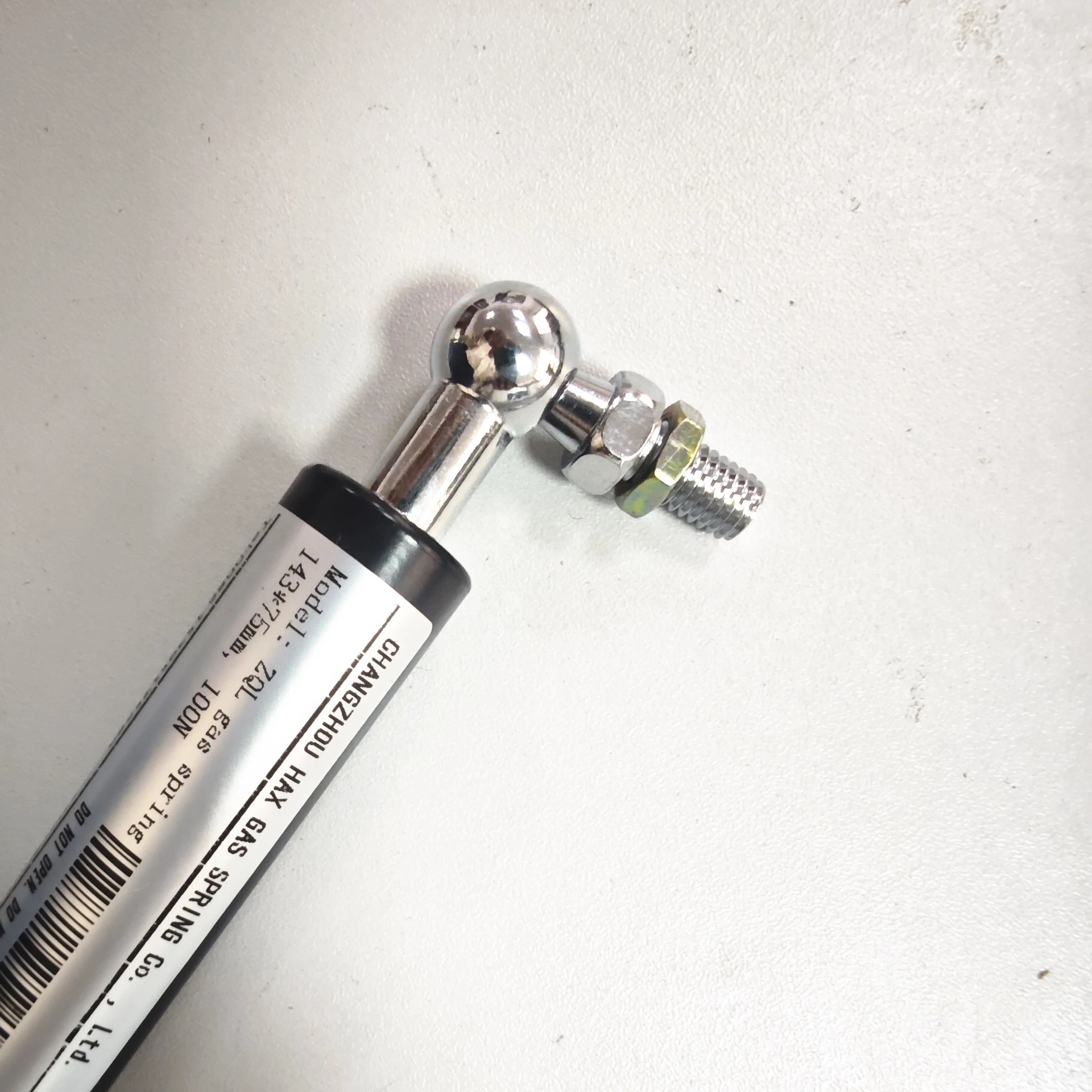 spring-loaded gas spring monitor arm