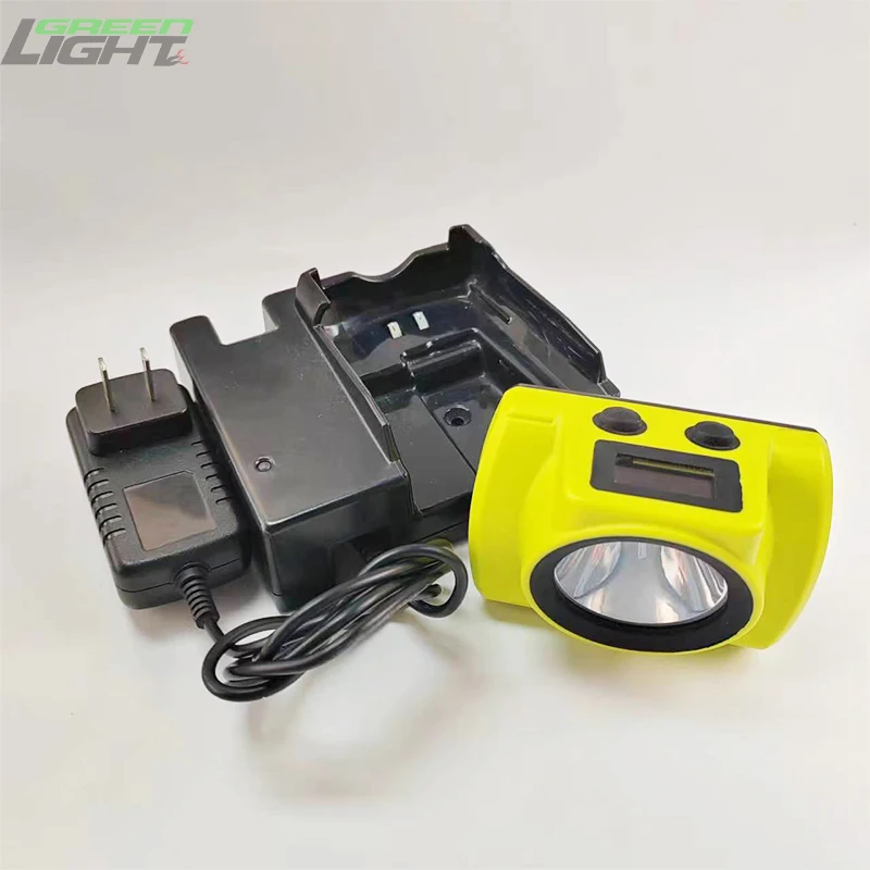New Technology Mining Helmet Light Underground Miners Lamp 25000 lux Rechargeable Led Miner Cap Lamp for RFID Tracking Tag