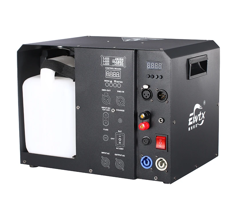 Double-valve double-pump design, manual shaking head DMX control, easy-to-operate flamethrower