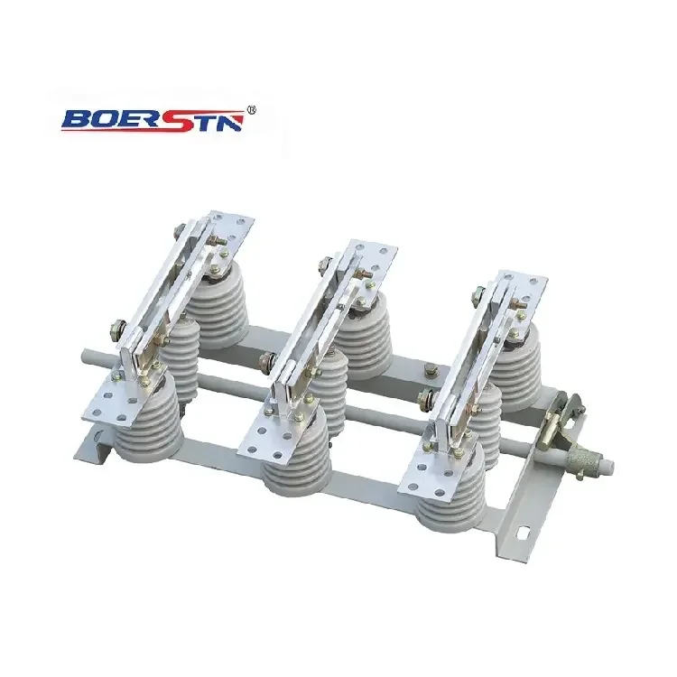 Specializing in the production of GN19-12C/630A indoor high voltage isolation switch 400A panel type knife gate disconnecter
