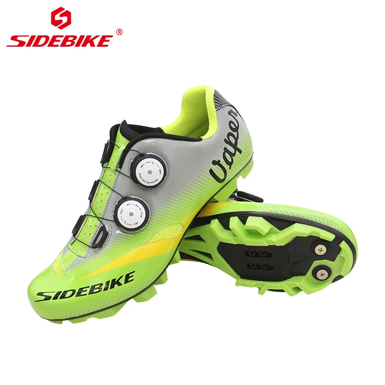 Ботинки мужские для горного велосипеда Sidebike, обувь для горного велосипеда с пряжкой, совместима с SPD Cleats Black