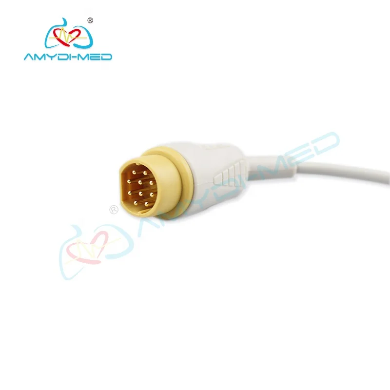 Compatible For Abbot 6P6C Jack Transducer Invasive Cable For Drager Adapter Cable IBP Cable
