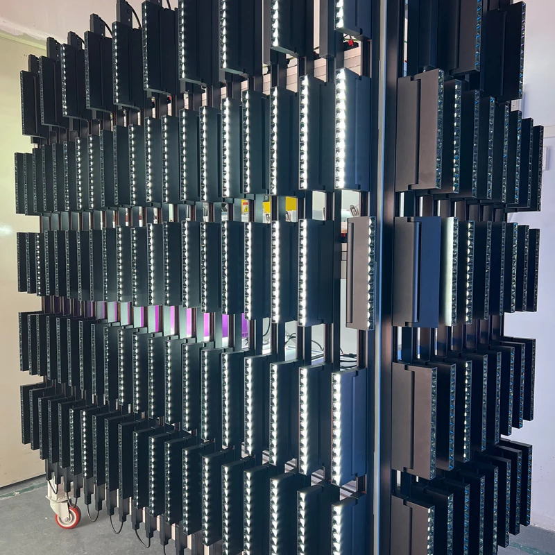 LEDEAST ZD20 Customize 24V 48V Tuya Dali TRIAC Smart Dimmable Magnetic Folding Track light For Interior Lighting