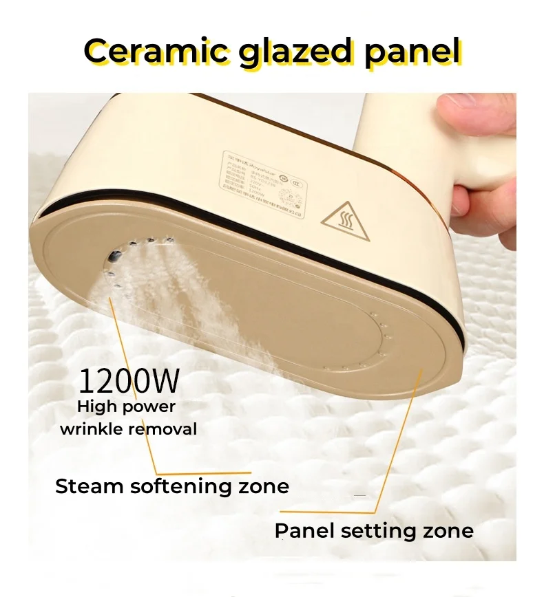 New design OEM wet dry portable steam iron household travel use garment steamer 170ML steam press iron machine