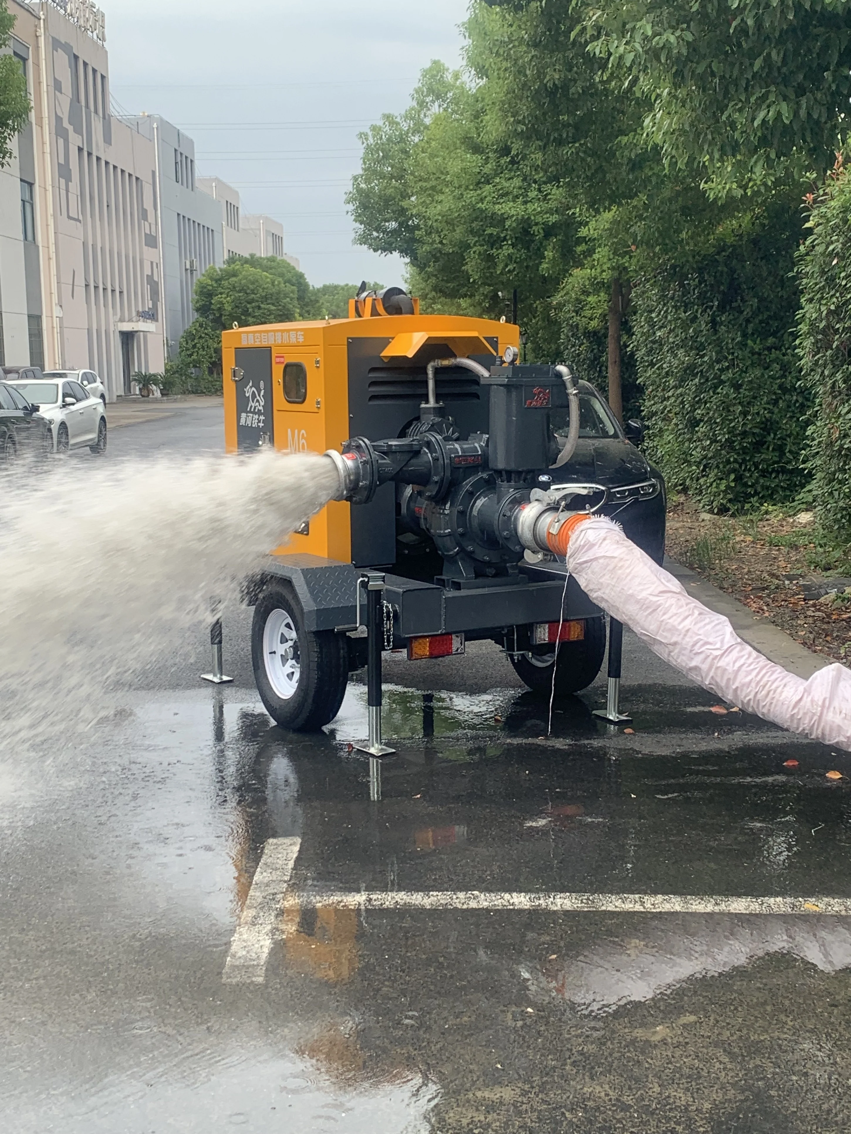 10inch Irrigation Centrifugal Generator Diesel Water Mobile Pump Diesel Engine High Pressure 12V M16 Used Marine Diesel Engine