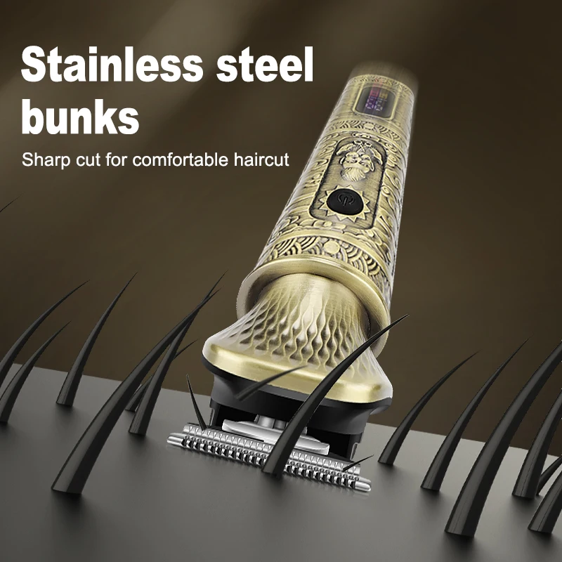 4D 885 Multifunction 7 in 1 Grooming Hair Clipper Kit USB Rechargeable Hair Remover Beard Nose Hair Trimmer For Whole Family