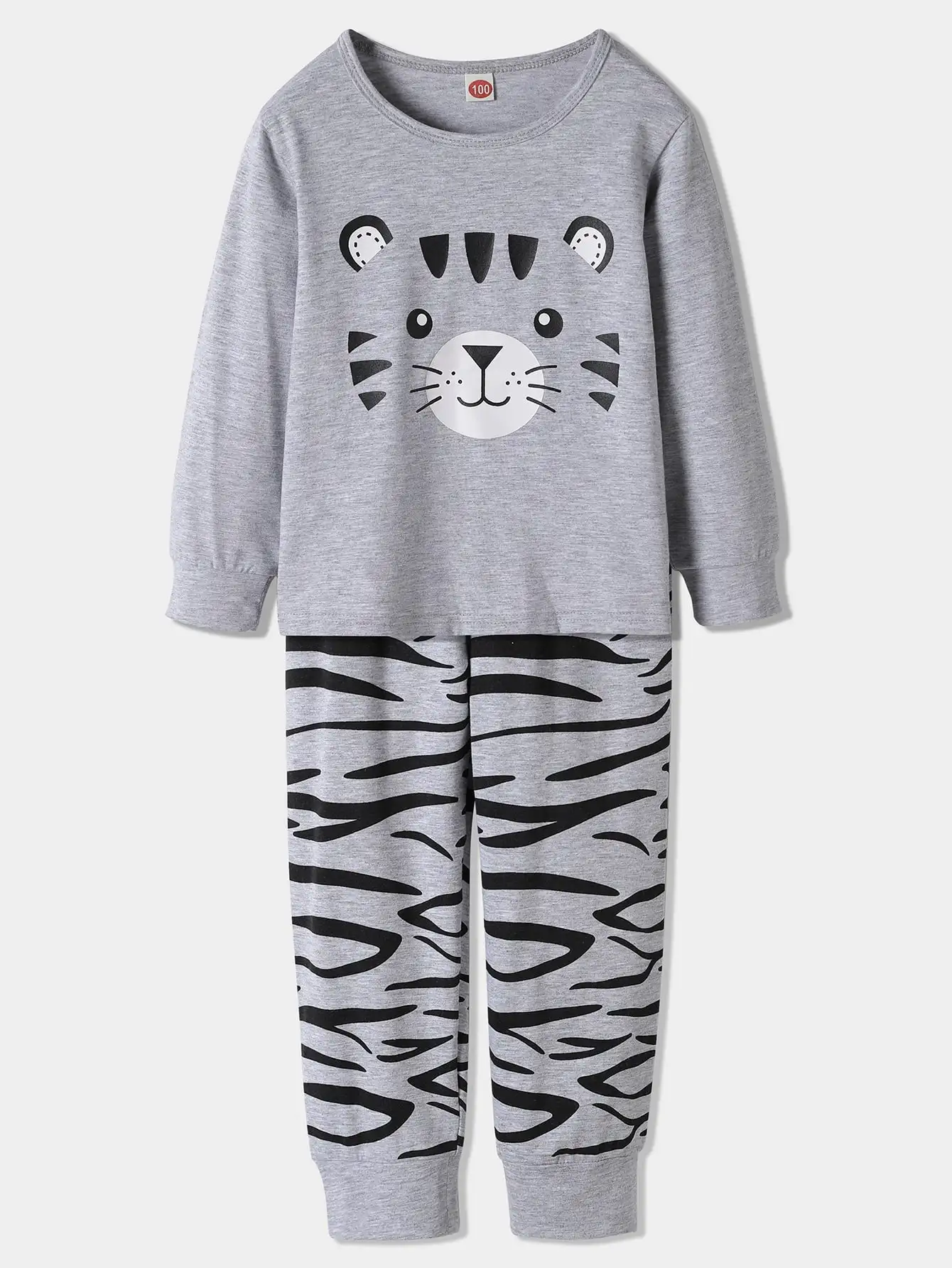 Animal Baby Clothes 100% Cotton Autumn and Winter Kids Clothes Wholesale Super Soft Long Sleeve Organic Bamboo Children Pajamas