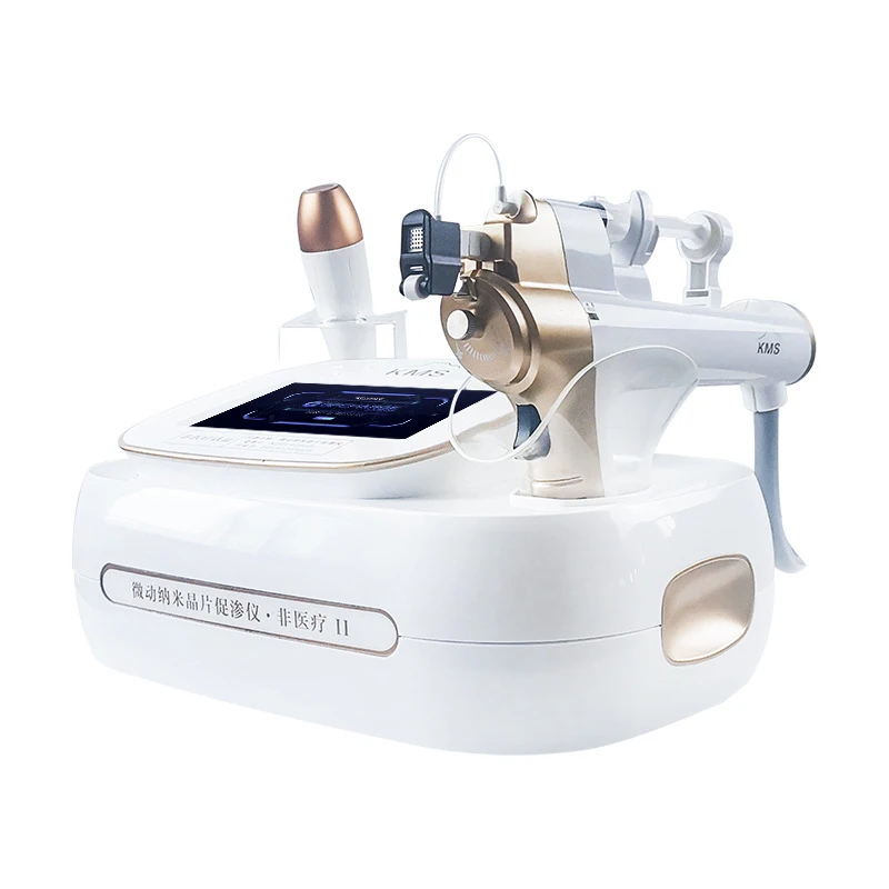 Non invasive eye bag dark circle skin rejuvenating facial solution microneedle mesotheray machine