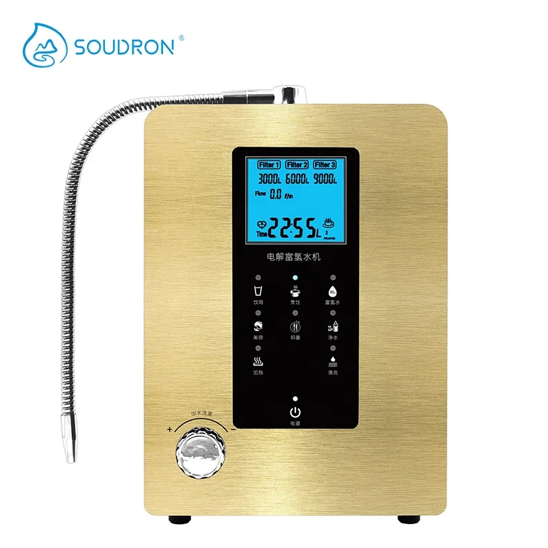 Commercial Kangen I Hydrogen Water Ionizer 2000ppb Rich Hydrogen Water Dispenser and Maker Generator Machine for Household Use