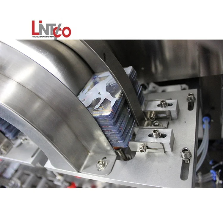 BenGang 80-180 per/min Automatic 0.2mm-0.3mm friction card feeder with 1-12 stations