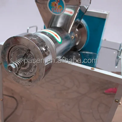 China automatic corn snack making machine sweet potato flour making machine paste extruder