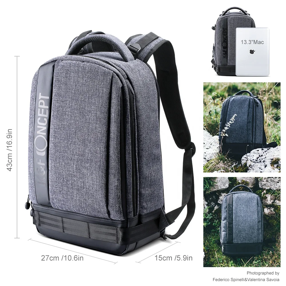 
K&F Concept DSLR Camera Bag Outdoor Photographer Camera backpack bag E3 