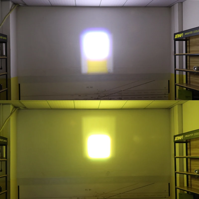 Автомобильная фара для мотоцикла Sanvi 25 Вт K4 6000K 3000K Автомобильные светодиодные фары светодиодная автомобильные системы освещения