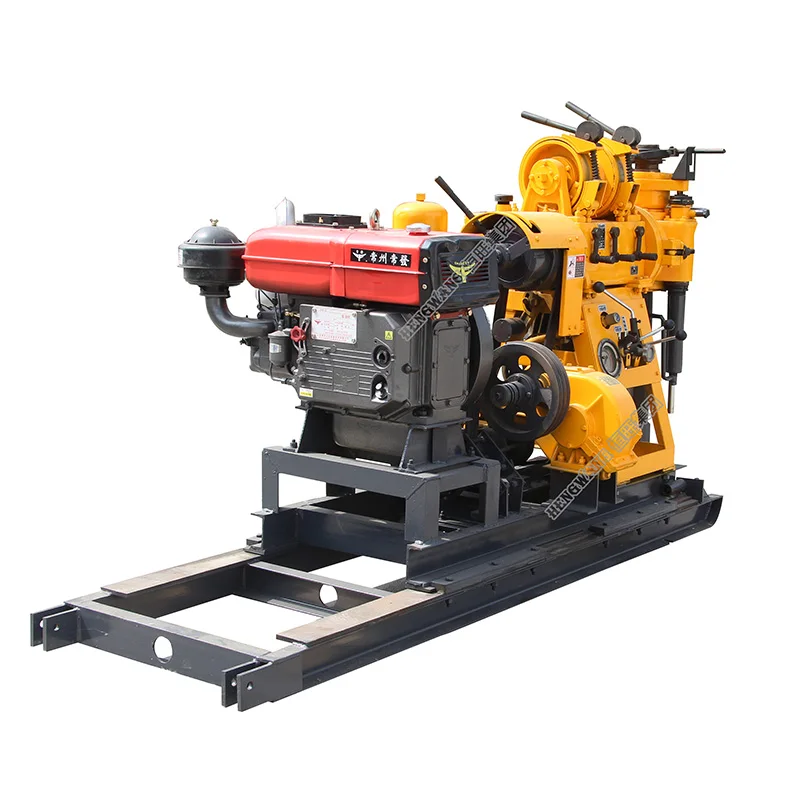 Гидравлическая буровая установка для бурения скважин домашнего использования сада глубокого отверстия 150 м 200 оборудование