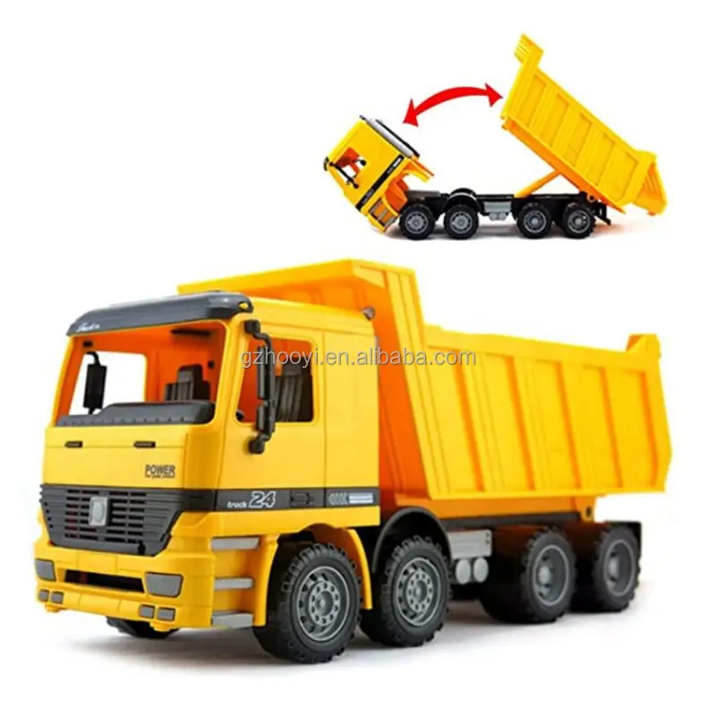 Oversized Friction Dump Truck Construction Vehicle Toy Big Size Sand Toy Engineering Trucks