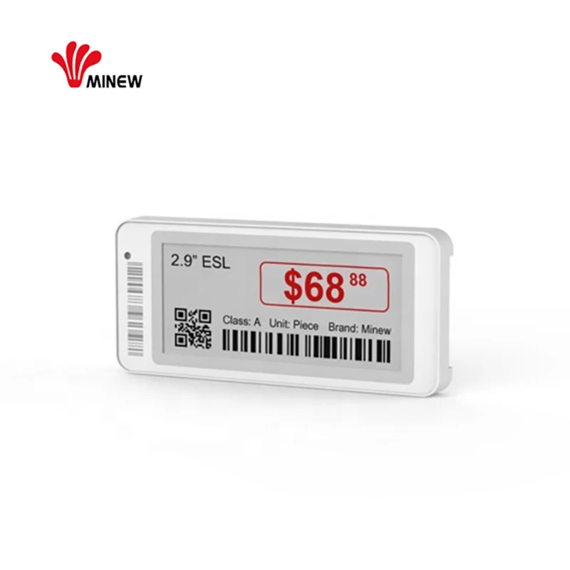  Электронная полка etichetta elettronica 2 9 дюйма BLE 5 0 с поддержкой Wi-Fi и