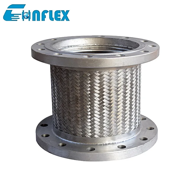 3 inch Flexible Extension stainless steel wire braided expansion joint pipe