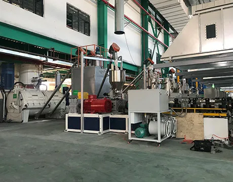 Sincere Service Fully Automatic Mixing Weighing Conveying System For SPC Flooring Production Line
