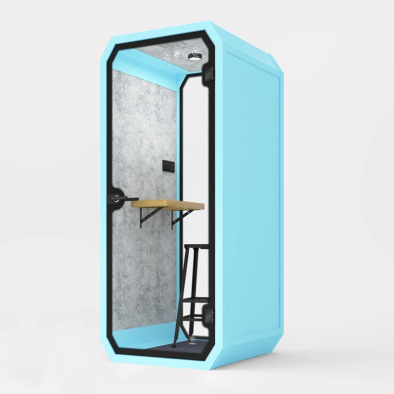 Customized Acoustical Indoor Office Pods Work Pods Office Meeting Pods Phone Booth For Office School