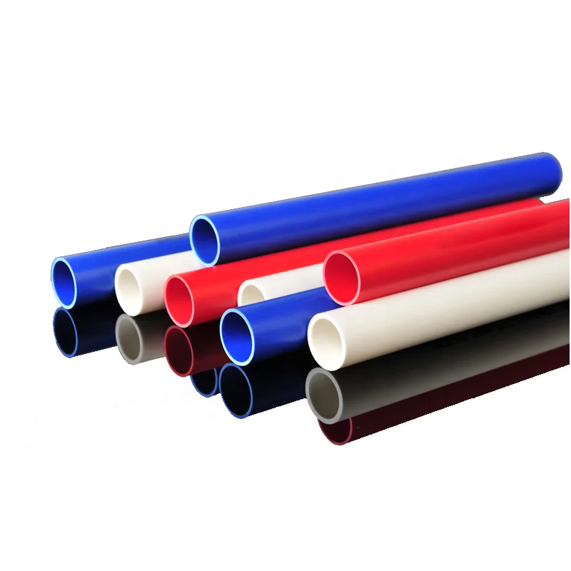 PVC Fire Resistant PVC Pipes Electrical Conduit For Wire Protection Hard Tube