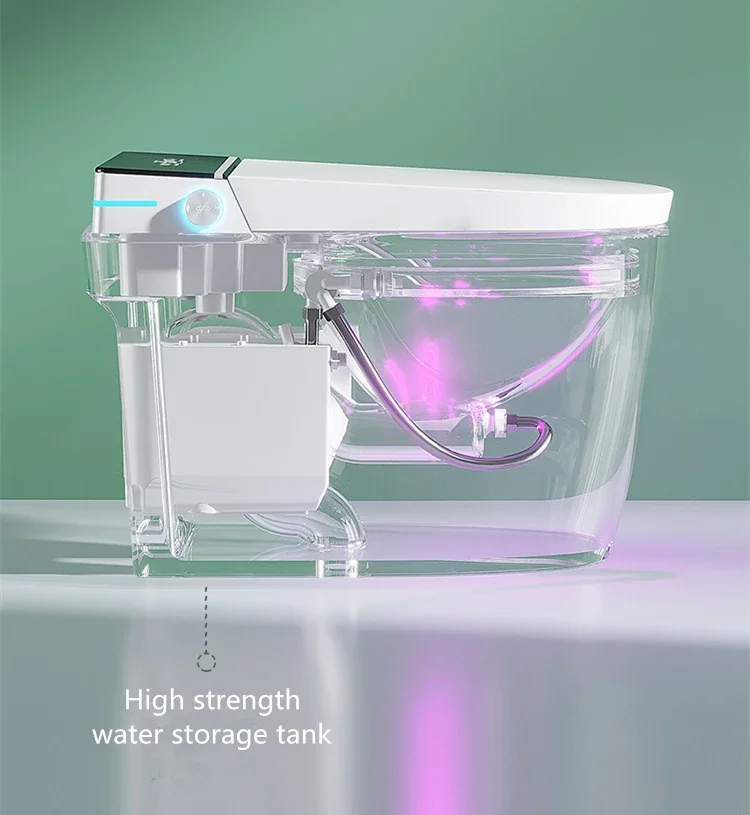 Top Sale Intelligent WC Save Space Small Size Sanitary Ware Water Closet Automatic Toilet Bowl Bathroom Ceramic Smart Toilet