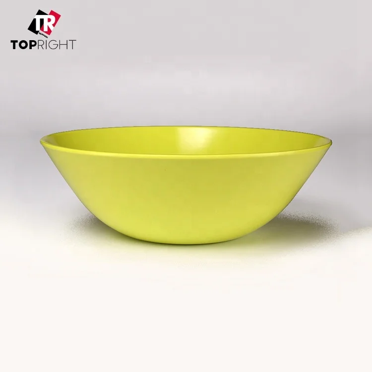 Wholesale Cheap 12' Large Melamine Plastic Salad Bowl