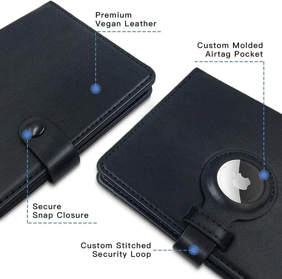 Брендовая дизайнерская Обложка для паспорта Airtag с RFID-блокировкой чехол из натуральной кожи