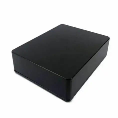 
OEM hot selling customized black aluminum enclosure 
