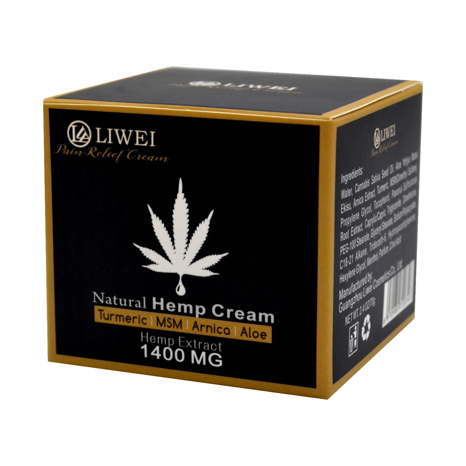 
Wholesales 1400mg Hemp Extract Relief Pain Nourishing Hemp Seed Oil Skin Care Product Day & Night Hemp Cream 