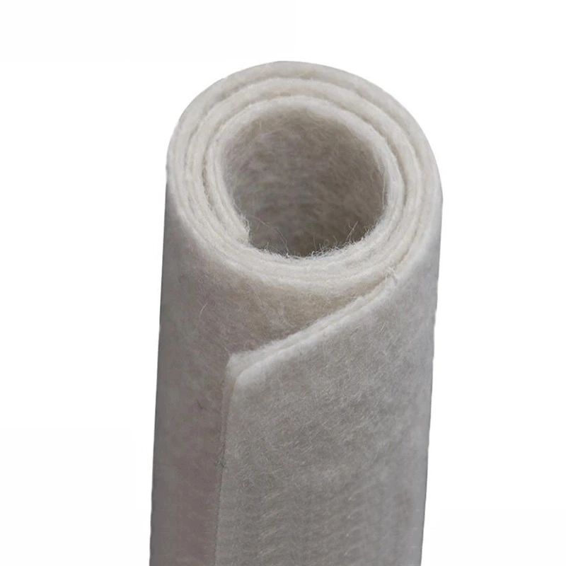 White/Grey Color Polypropylene Filament Spunbonded/Staple Fiber Needle Punched Nonwoven Geotextile for Hydropower Engineering