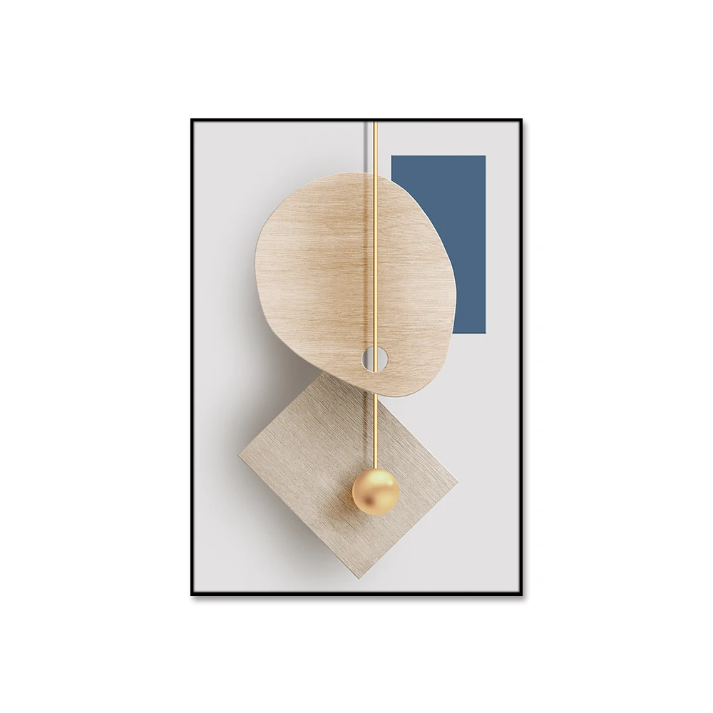 Huamiao Japanese Style Abstract Painting Wabi Sabi Wall Art Home Decoration Painting