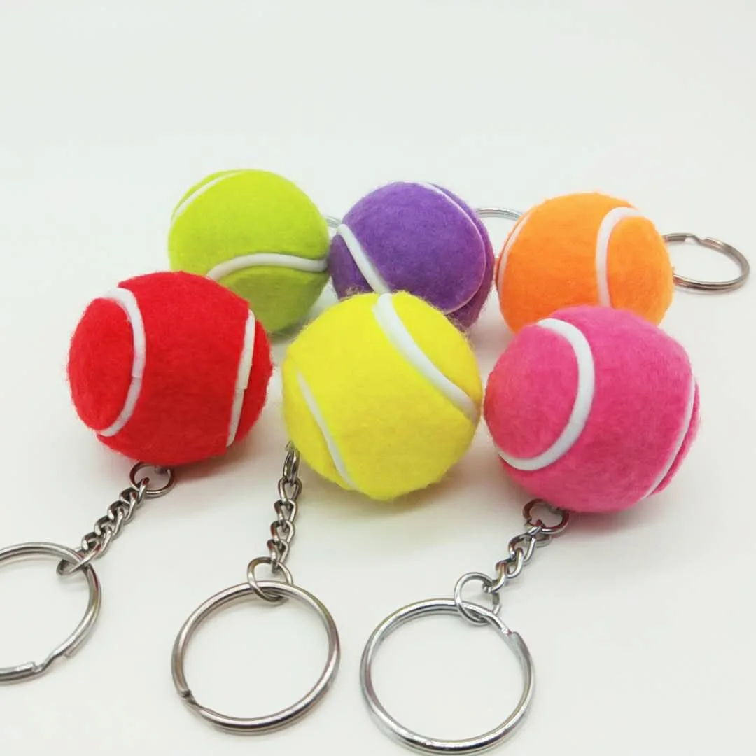 
Pompoms Keyrings Plush Bag Accessories Purple Pompom Keychain Girls Tennis Ball Key Chain Keyring Keychains Keychain Pom Pom 