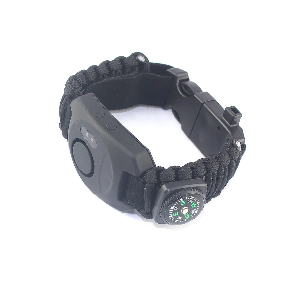 Tactical Sos Outdoor Survival Paracord Bracelet Accessories, Multifunctional Paracord Watch Alarm Paracord Bracelet