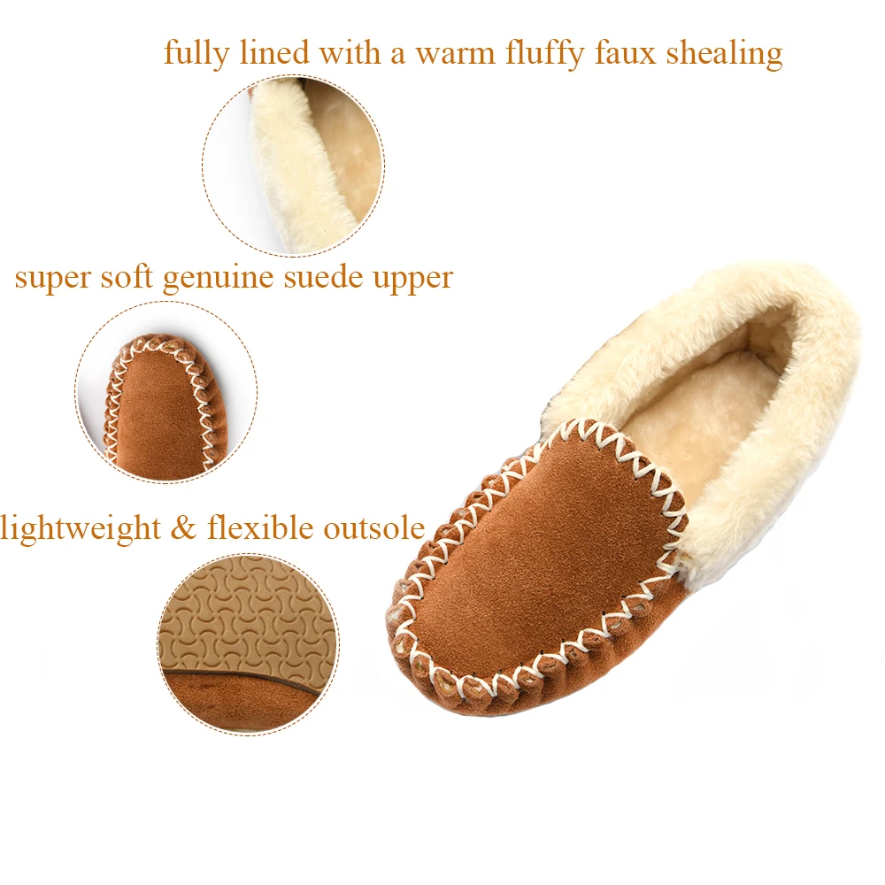 Factory Good Quality Women Warm Wool Felt Anti-Skid Button Fur Winter Women Boots