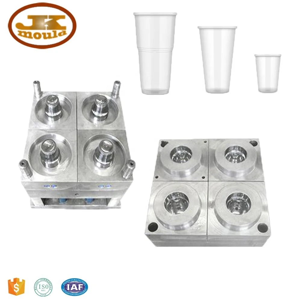 disposable plastic coffee cup mould plastic injection thin wall glass mold