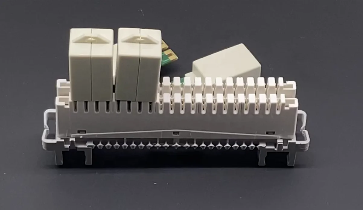 ANSHI VDSL2-ADSL2  MDF Splitter Combo