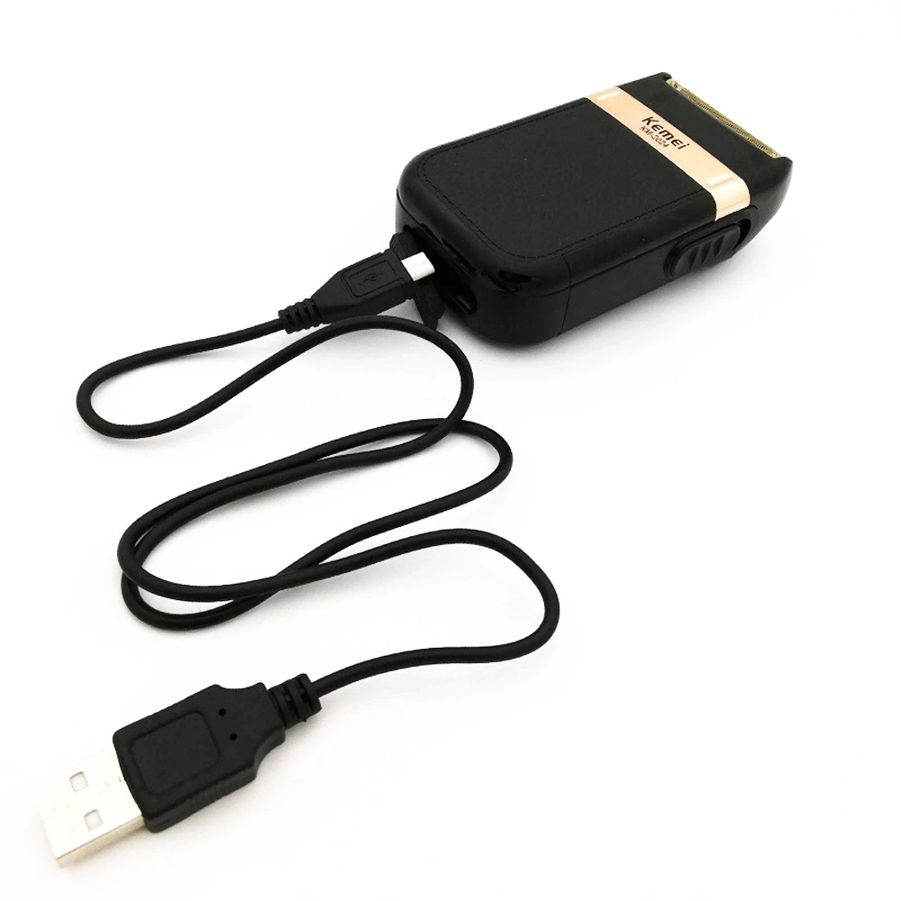  Kemei km-2024 электробритвы USB зарядная электробритва для мужчин Водонепроницаемая бритва волос купить и хорошо
