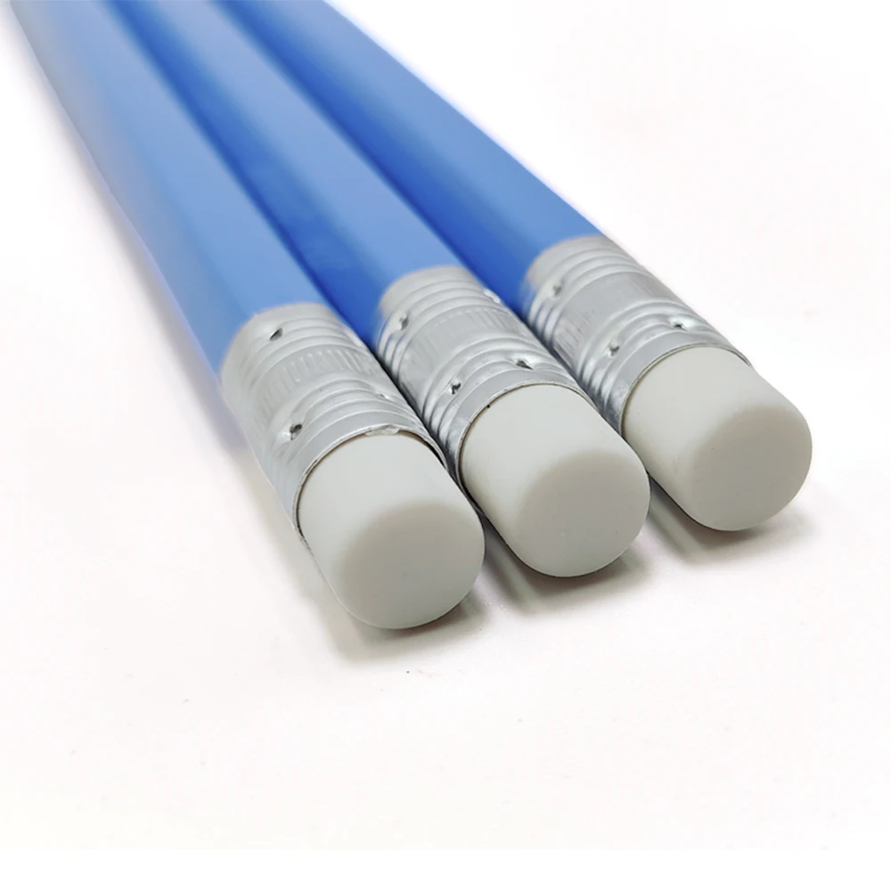 High quality wholesale stationery sketch hb lapiz custom print logo giant pencil set kids JUMBO Pencil with eraser top