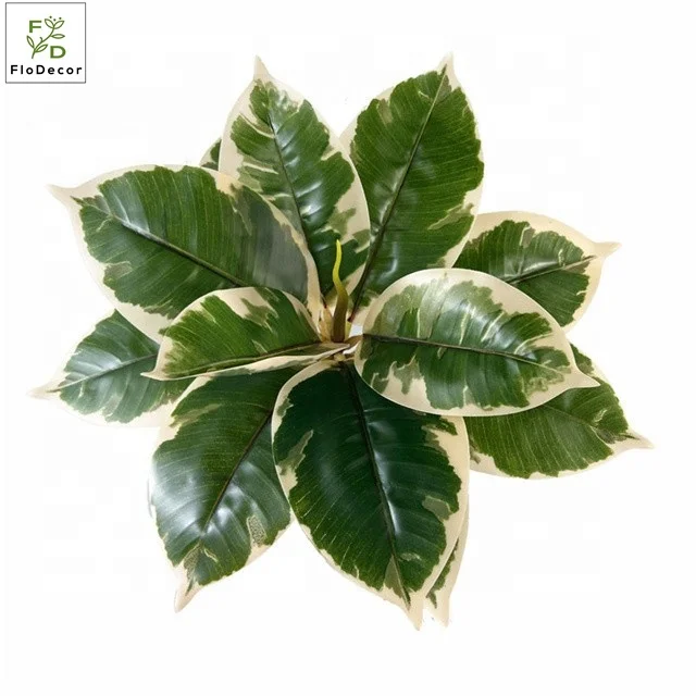 Factory Direct Tree Branches Artificial Oak Leaves Simulation Real Touch Plant For Home Hotel Decoration