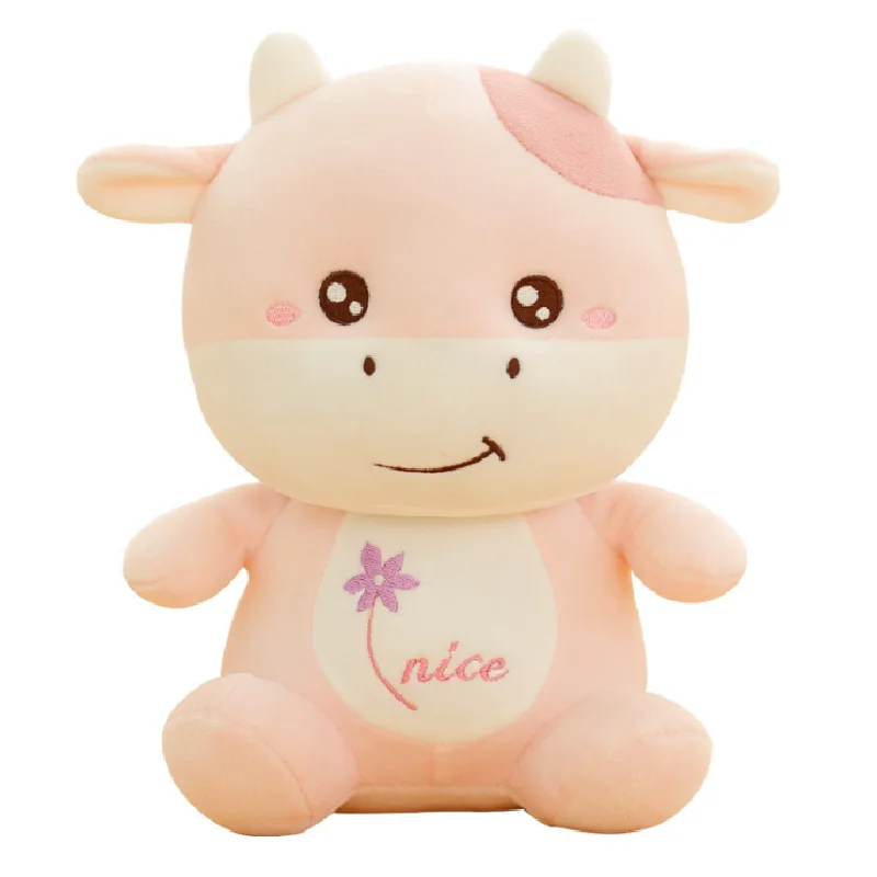 New t of the year of the Ox plush pendant doll festive toy wedding annual meeting small gifts wholesale cow cattle
