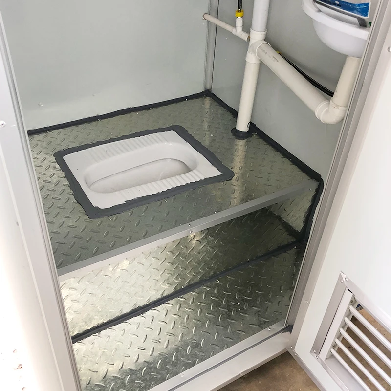 China Prefab Prefabricated Outdoor Modular Public Toilet Mobile Portable Container Toilet For Sale