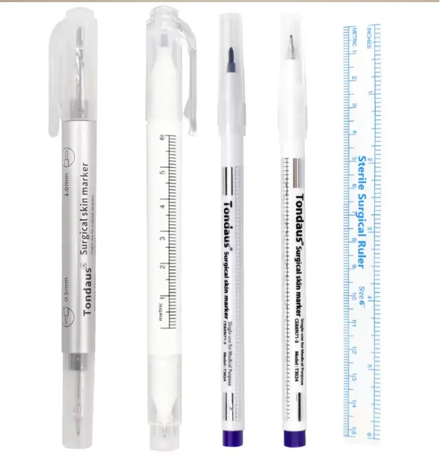 High Quality Medical Surgical Marker Skin Pen Non-toxic Skin Marker Pen Surgical Marker