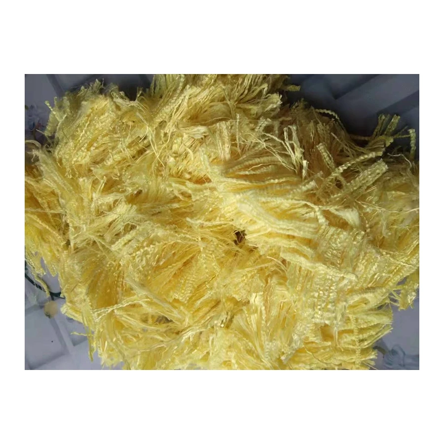 
 Various good quality special hot selling heat-resistant yellow aramid synthetic fiber price fiber  