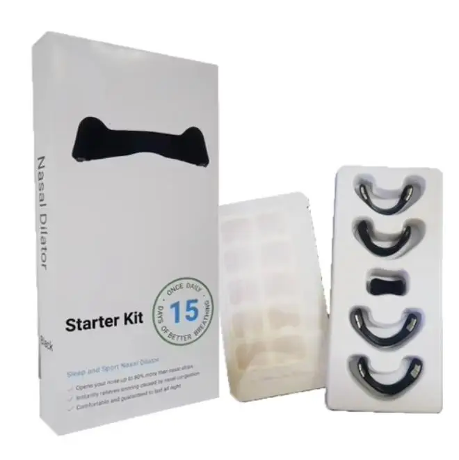 Anti Snoring Devices For Comfortable And Quieter Sleep Portable Magnetic Nasal Strips For Sports Breath